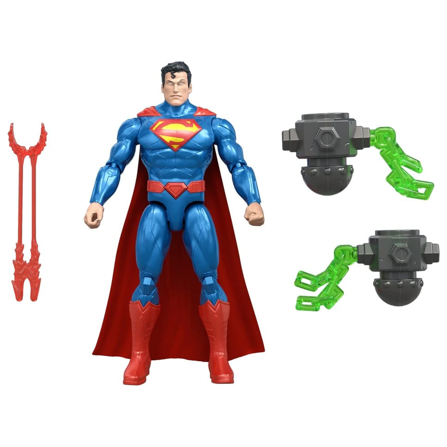 DC Premier Action Figure cu sunet si lumina Heat Vision Superman 16 cm poza produsului