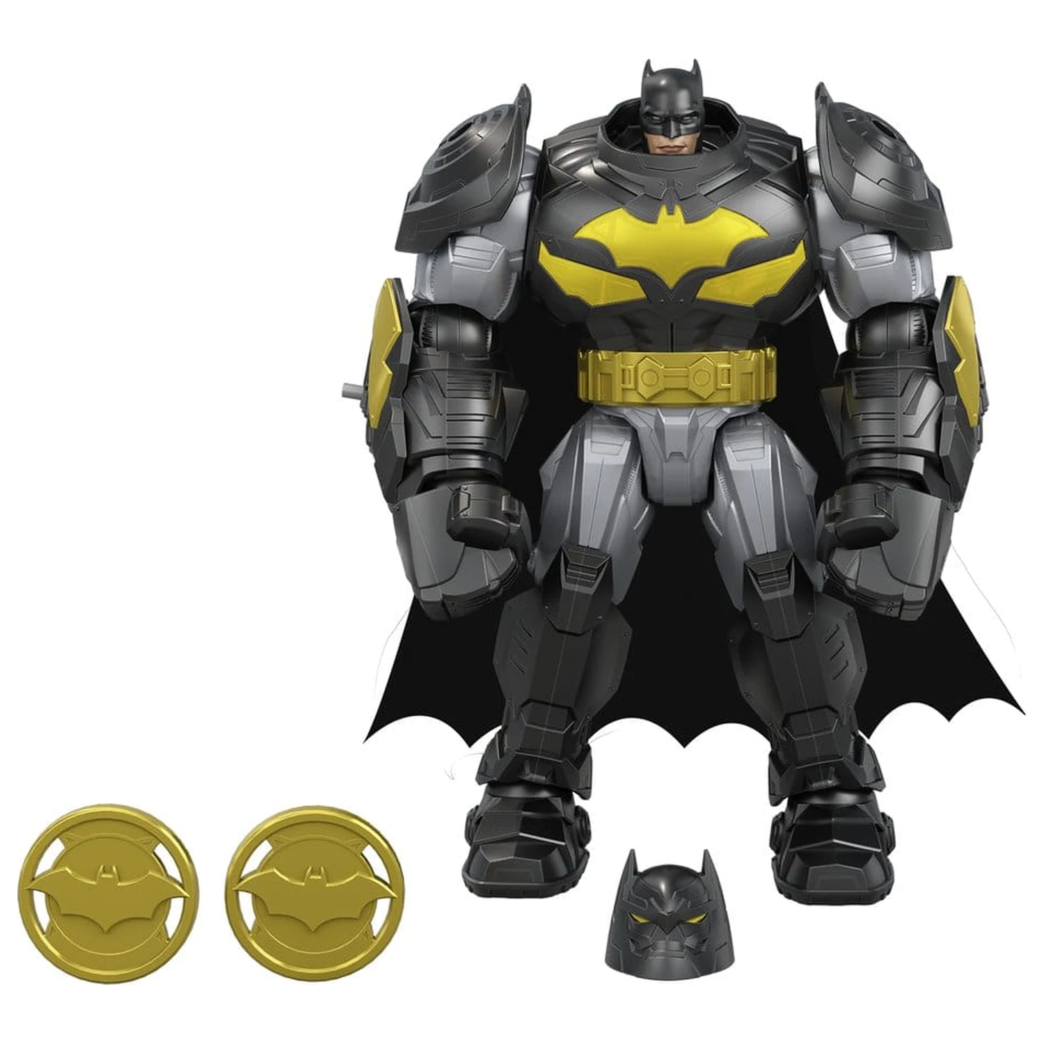 DC Premier figurina de actiune cu sunet si lumina Costum Mecha Batman 18 cm poza produsului