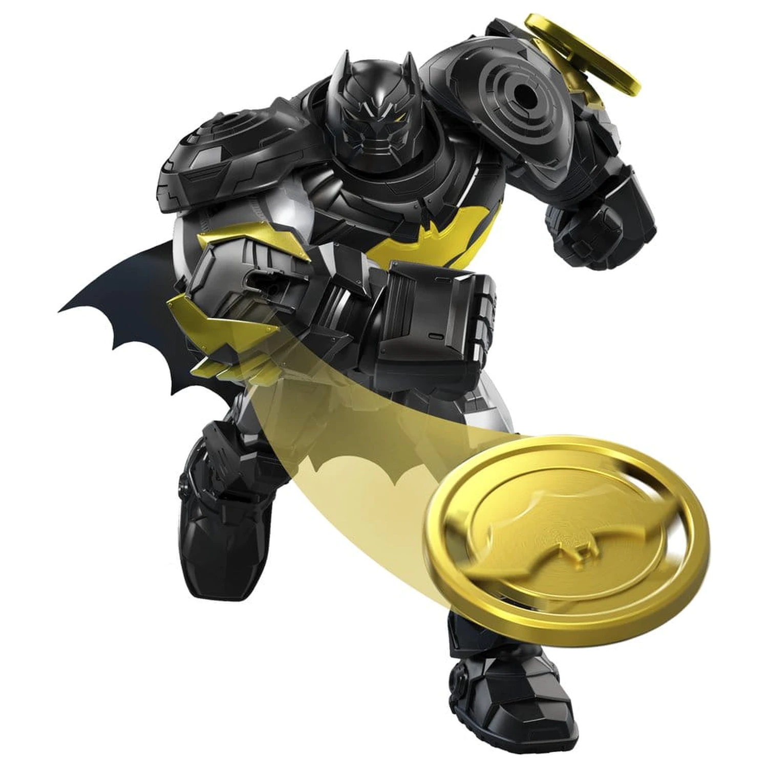 DC Premier figurina de actiune cu sunet si lumina Costum Mecha Batman 18 cm poza produsului