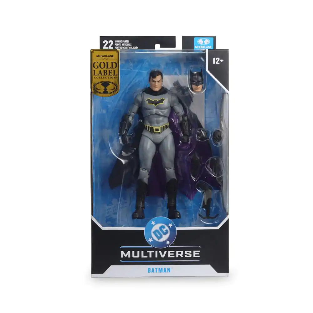 DC Rebirth DC Multiverse Figurina de actiune Batman (Eticheta aurie) 18 cm poza produsului