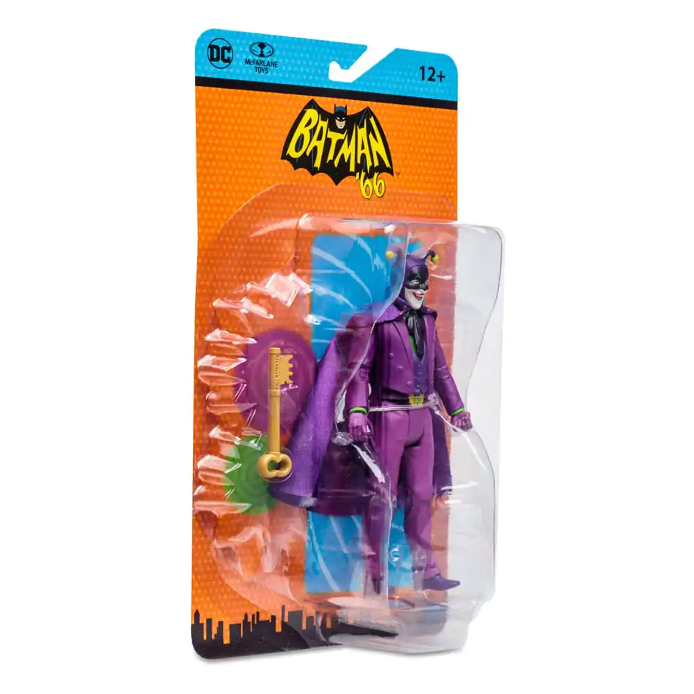 Figurină de acțiune retro DC Batman 66 Joker (Comic) 15 cm poza produsului