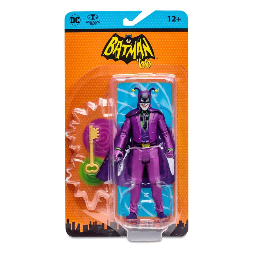 Figurină de acțiune retro DC Batman 66 Joker (Comic) 15 cm poza produsului