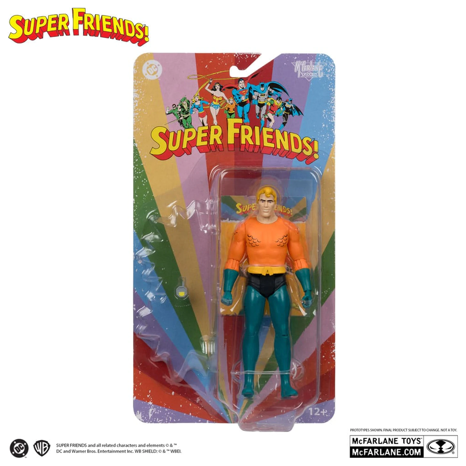 DC Retro Super Friends figura de acțiune Aquaman 15 cm poza produsului