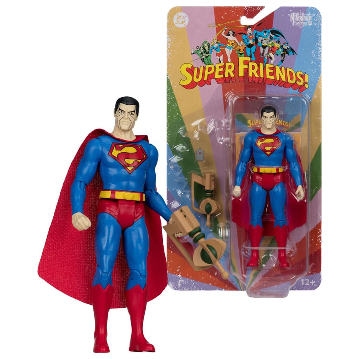 DC Retro Super Friends figura de actiune Bizarro 15 cm poza produsului