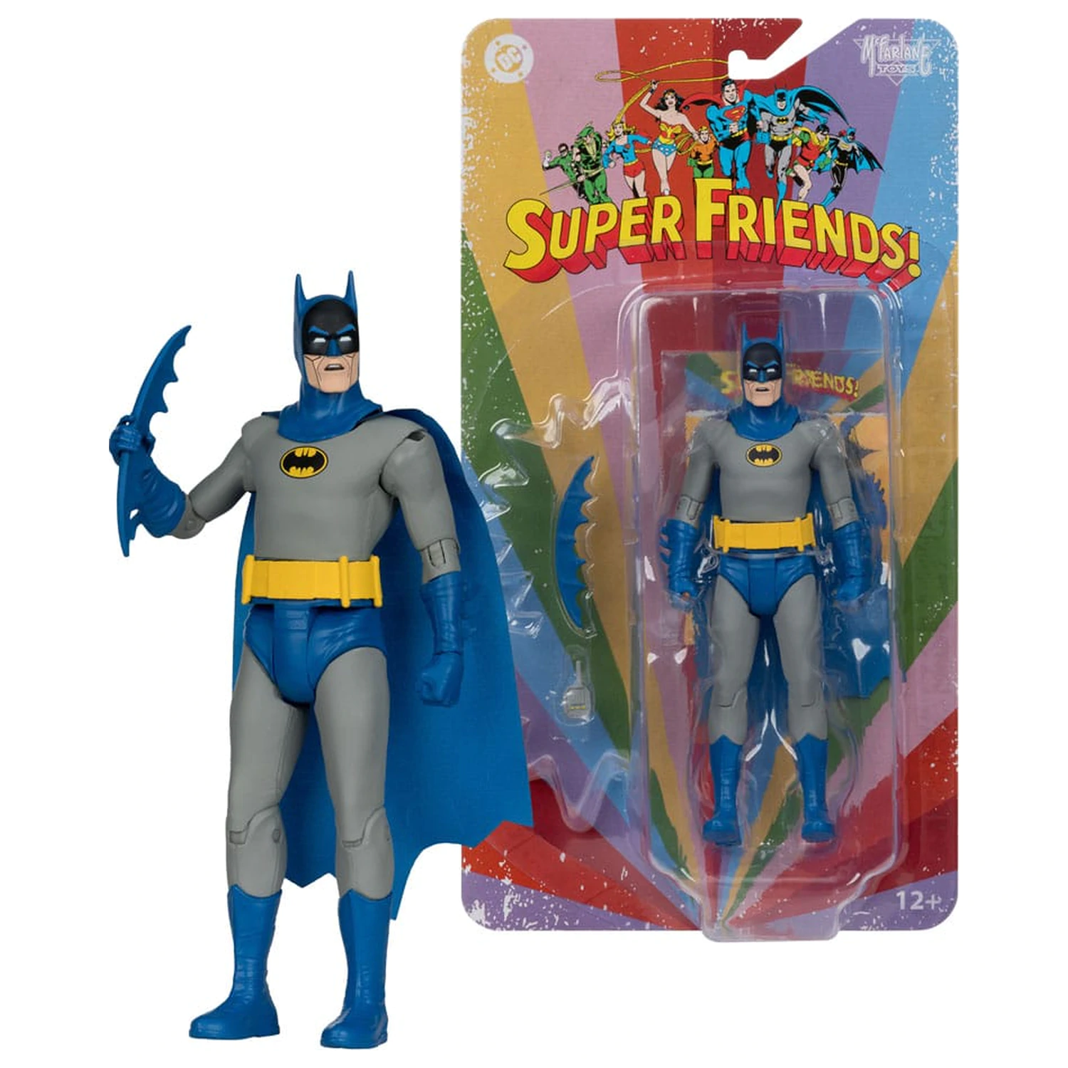 DC Retro Super Friends figurina Bizarro Batman 15 cm poza produsului
