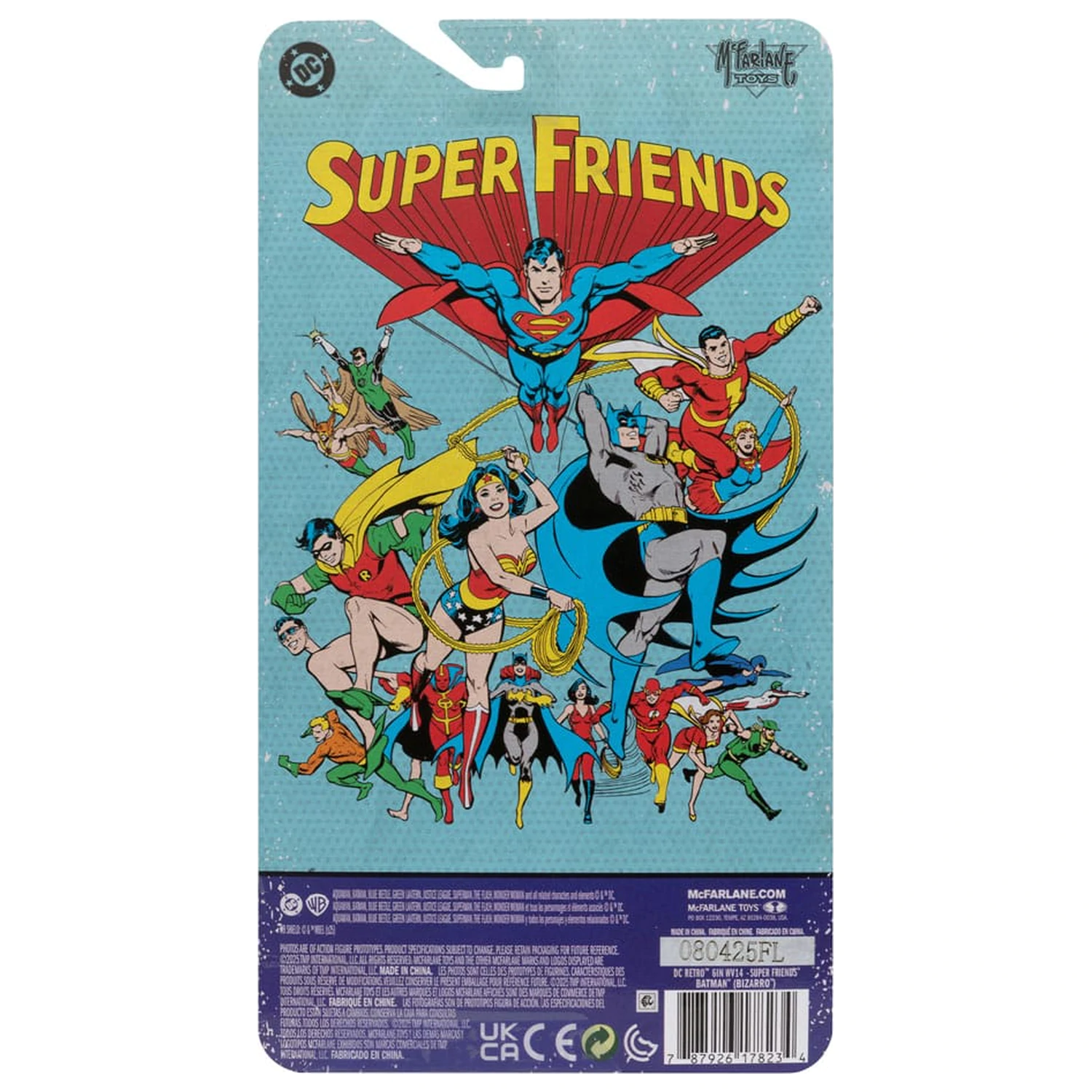 DC Retro Super Friends figurina Bizarro Batman 15 cm poza produsului
