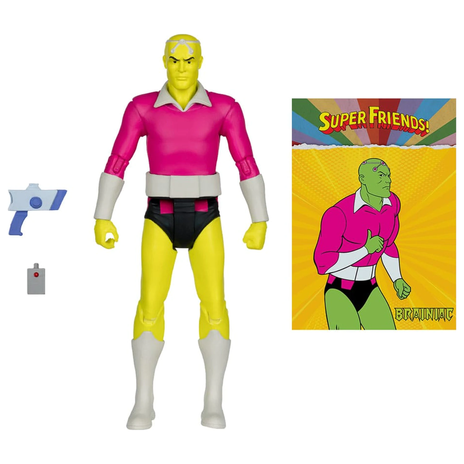 DC Retro Super Friends figura de actiune Brainiac 15 cm poza produsului