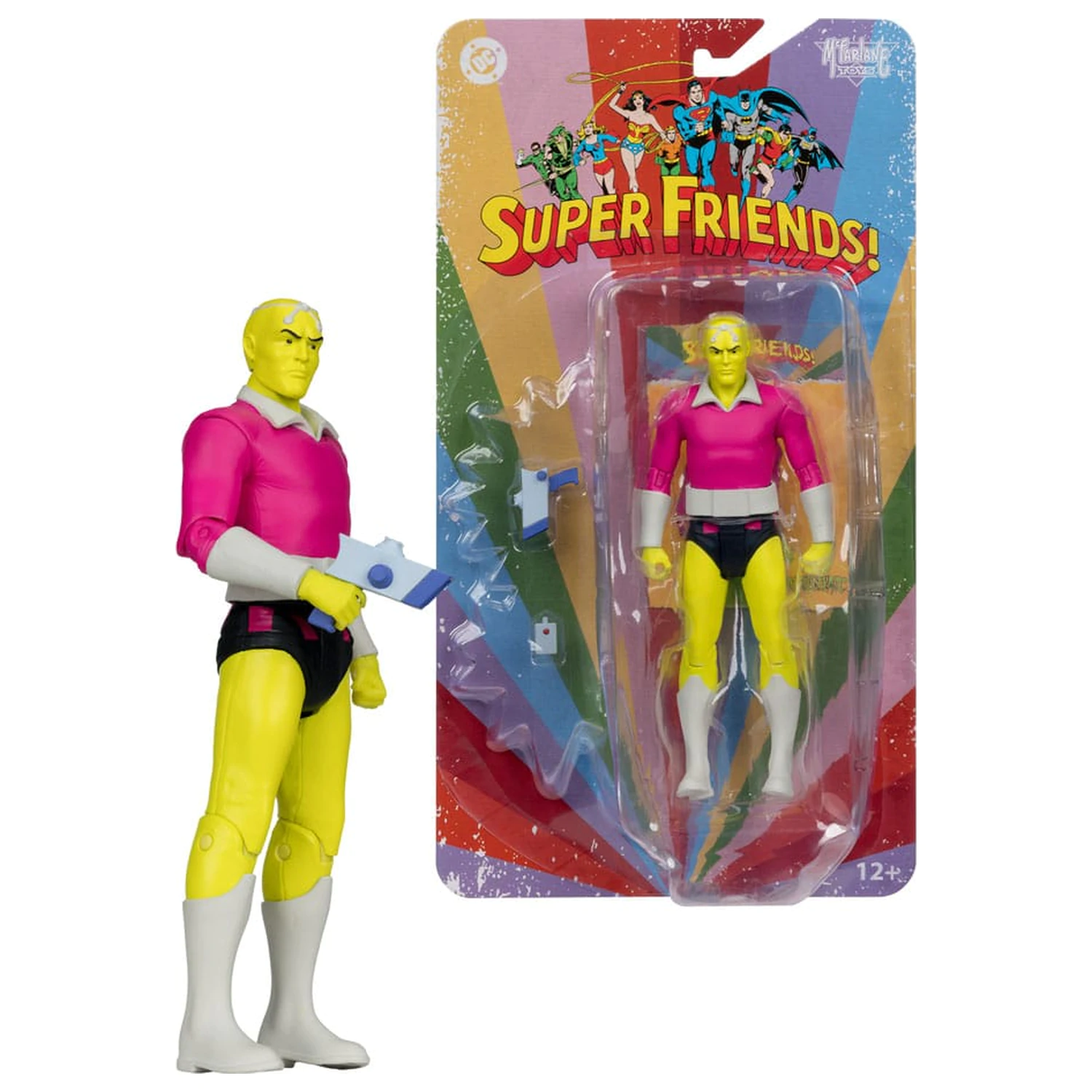 DC Retro Super Friends figura de actiune Brainiac 15 cm poza produsului