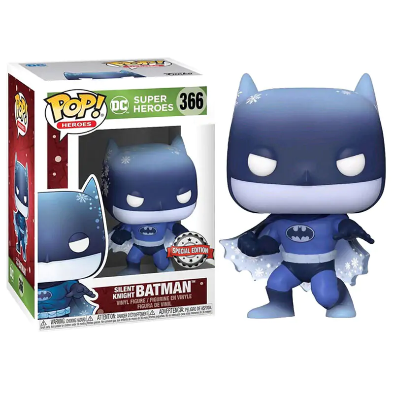 DC Super Heroes POP! Figurină de vinil Eroi Silent Knight Batman Exclusiv 9 cm poza produsului