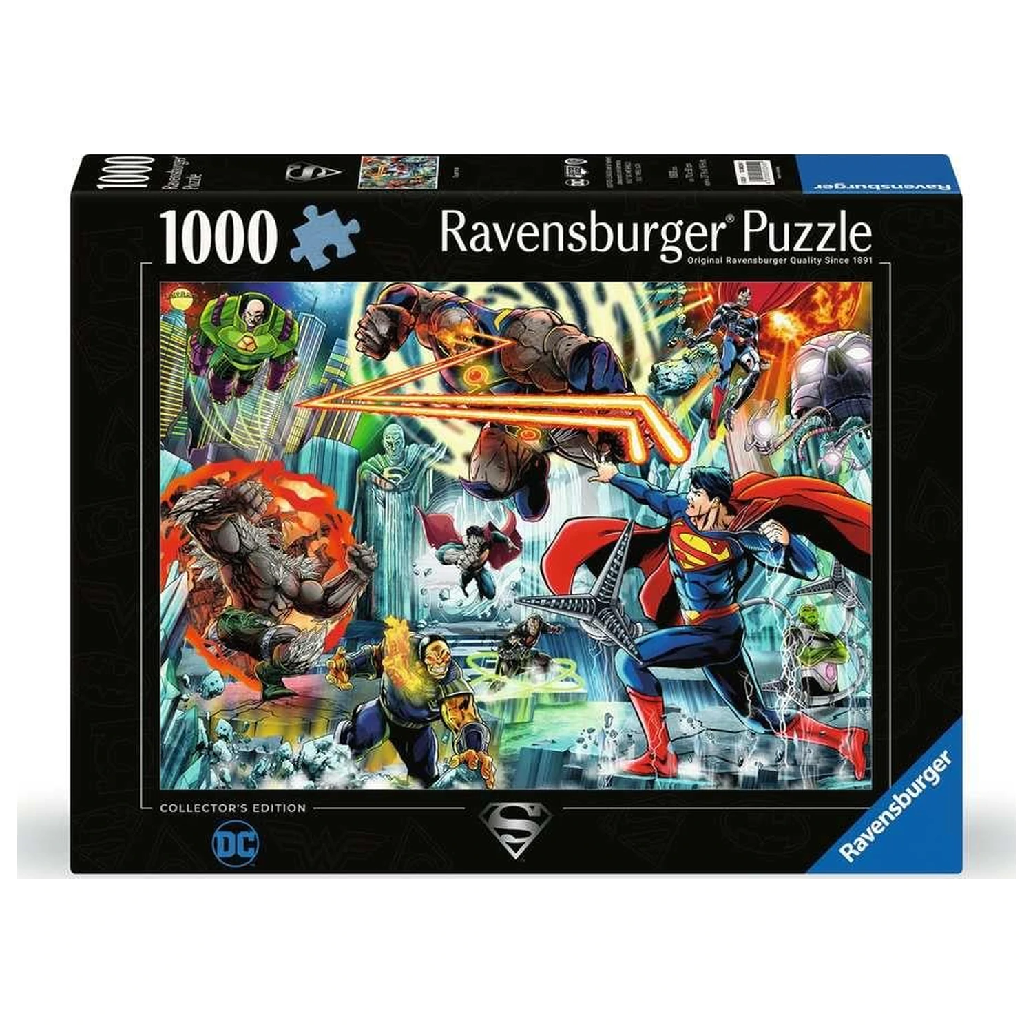 DC Superman Colectia de puzzle-uri DC Collector 1000 piese poza produsului