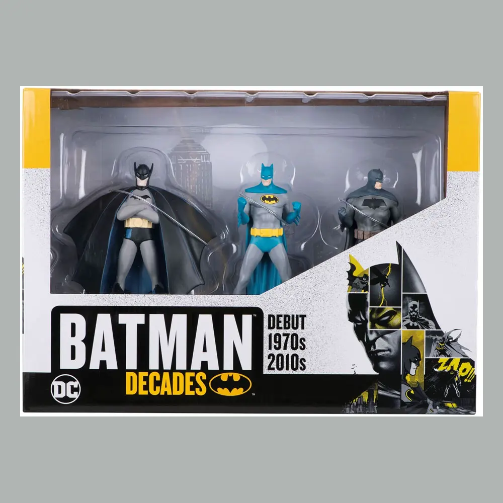 DC: Statuie Colecția Batman Decades Set Cutie Batman 1/16 poza produsului