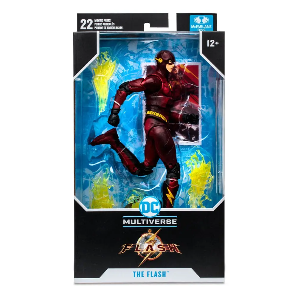 DC The Flash Movie figurină de acțiune The Flash (Batman Costume) 18 cm poza produsului