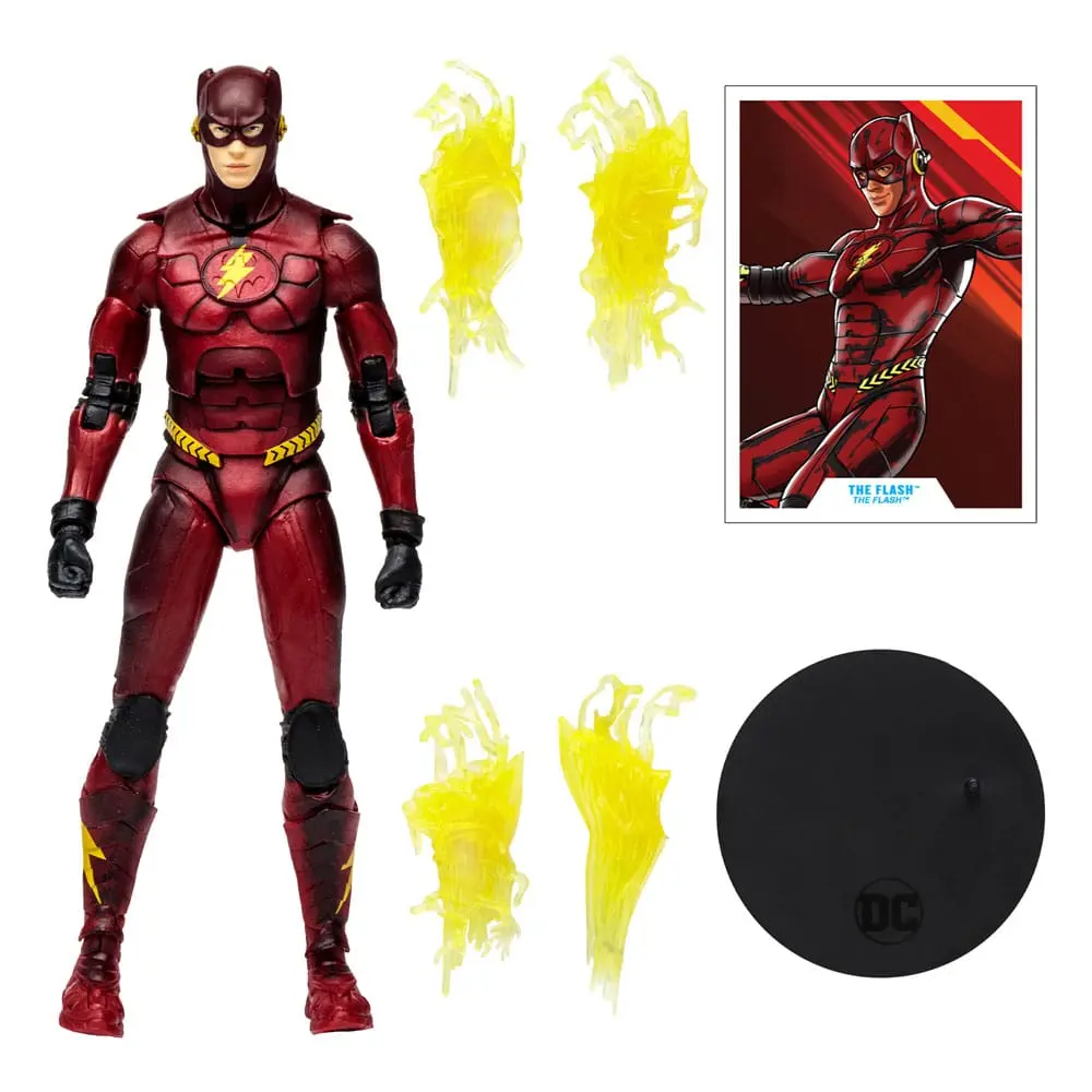 DC The Flash Movie figurină de acțiune The Flash (Batman Costume) 18 cm poza produsului