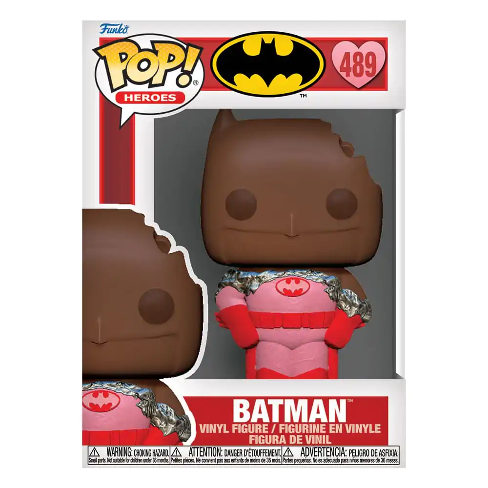 DC Valentines POP! Heroes Figurina Vinyl Batman (Val Choc) 9 cm poza produsului