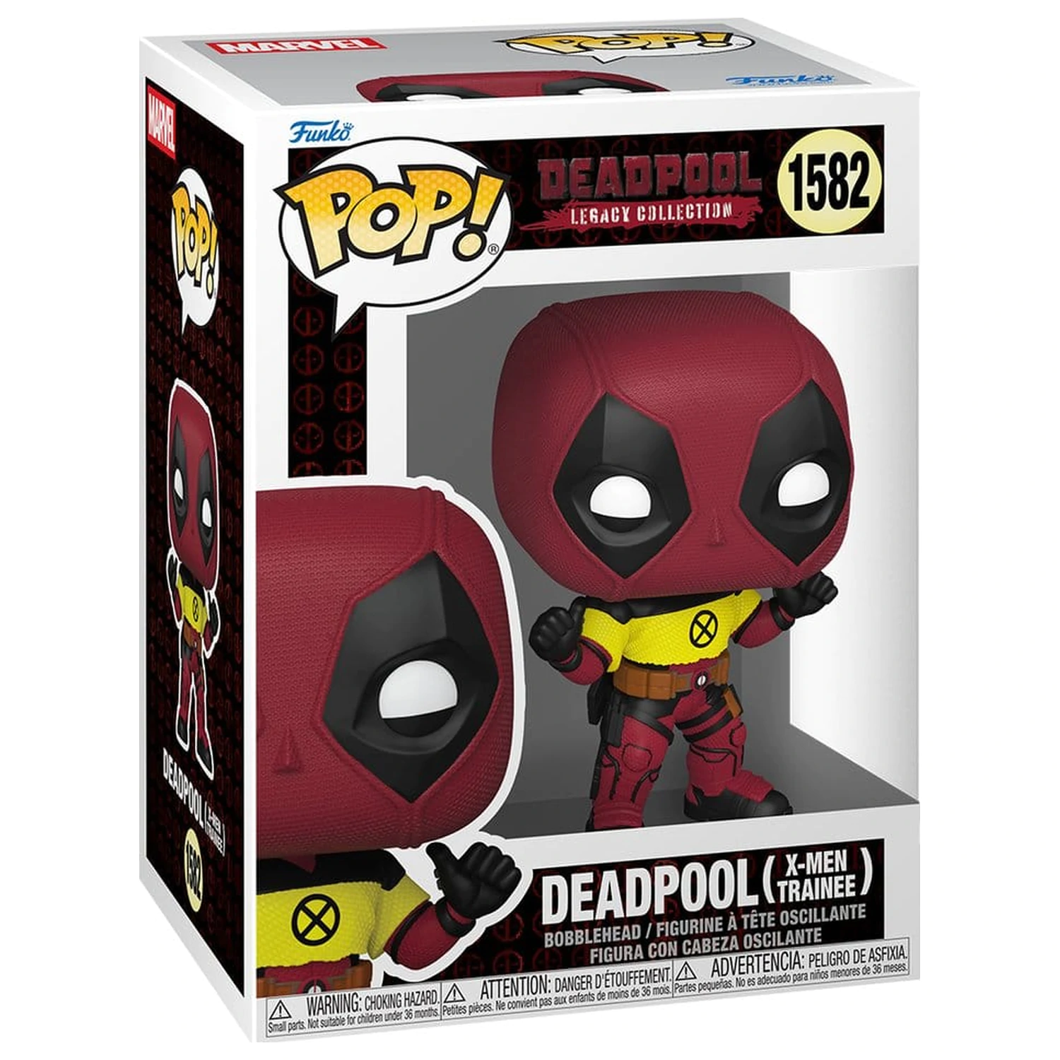 Deadpool 2 Funko POP! Figurina de vinil Deadpool cu tricou X-Men 9 cm poza produsului