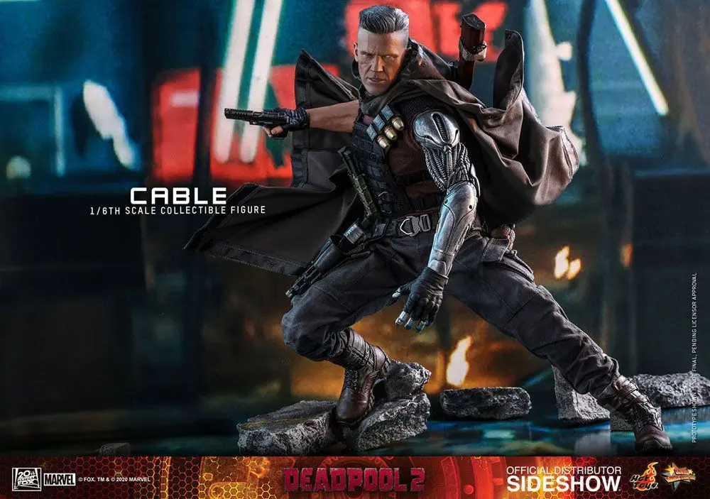 Deadpool 2 Movie Masterpiece Figurina Acțiune 1/6 Cable 30 cm poza produsului