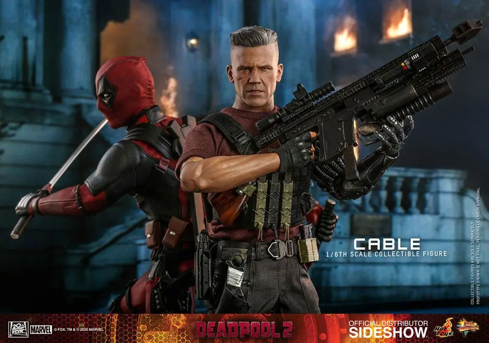 Deadpool 2 Movie Masterpiece Figurina Acțiune 1/6 Cable 30 cm poza produsului