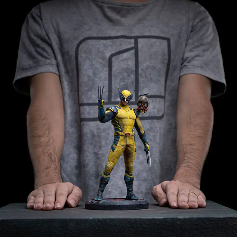 Statuie artistică la scară 1/10 Deadpool 3 Wolverine & Headpool 22 cm poza produsului