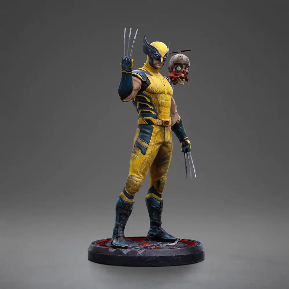 Statuie artistică la scară 1/10 Deadpool 3 Wolverine & Headpool 22 cm poza produsului