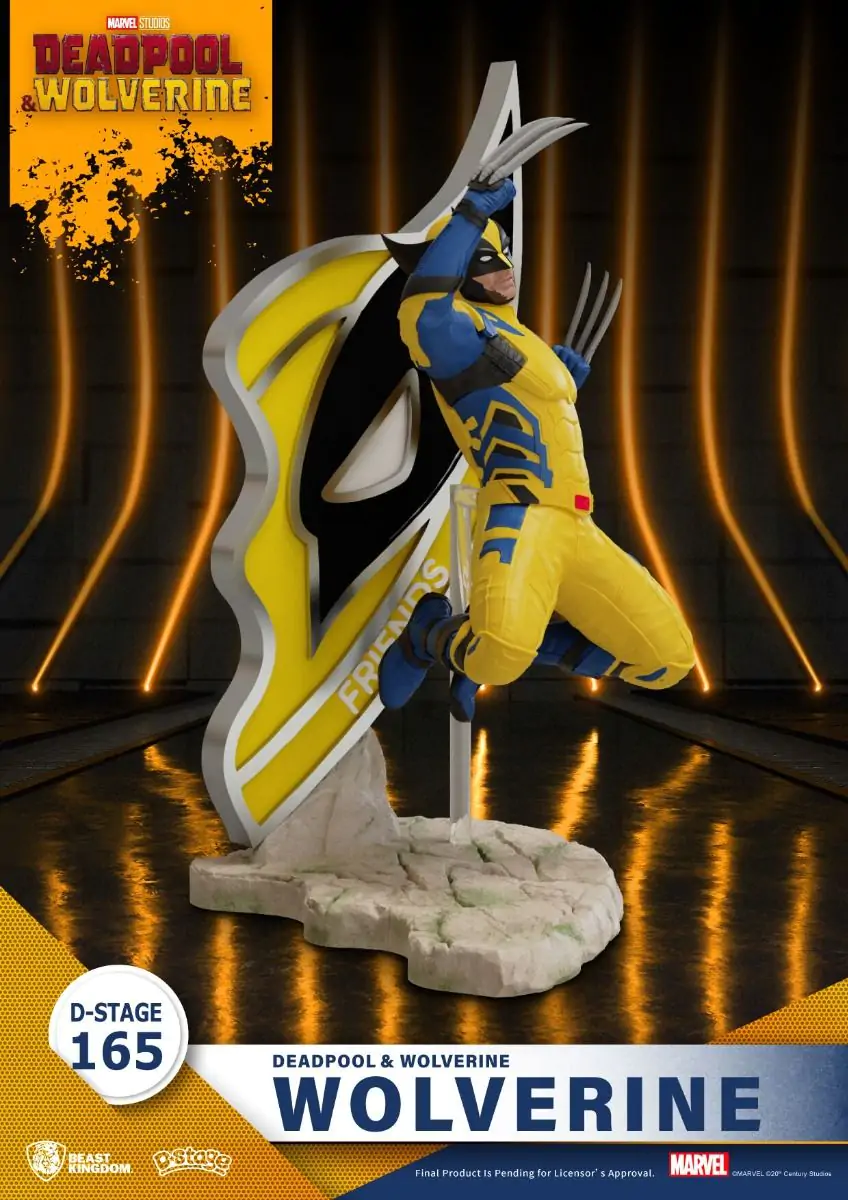 Deadpool 3 D-Stage PVC Dioramă Wolverine 16 cm poza produsului