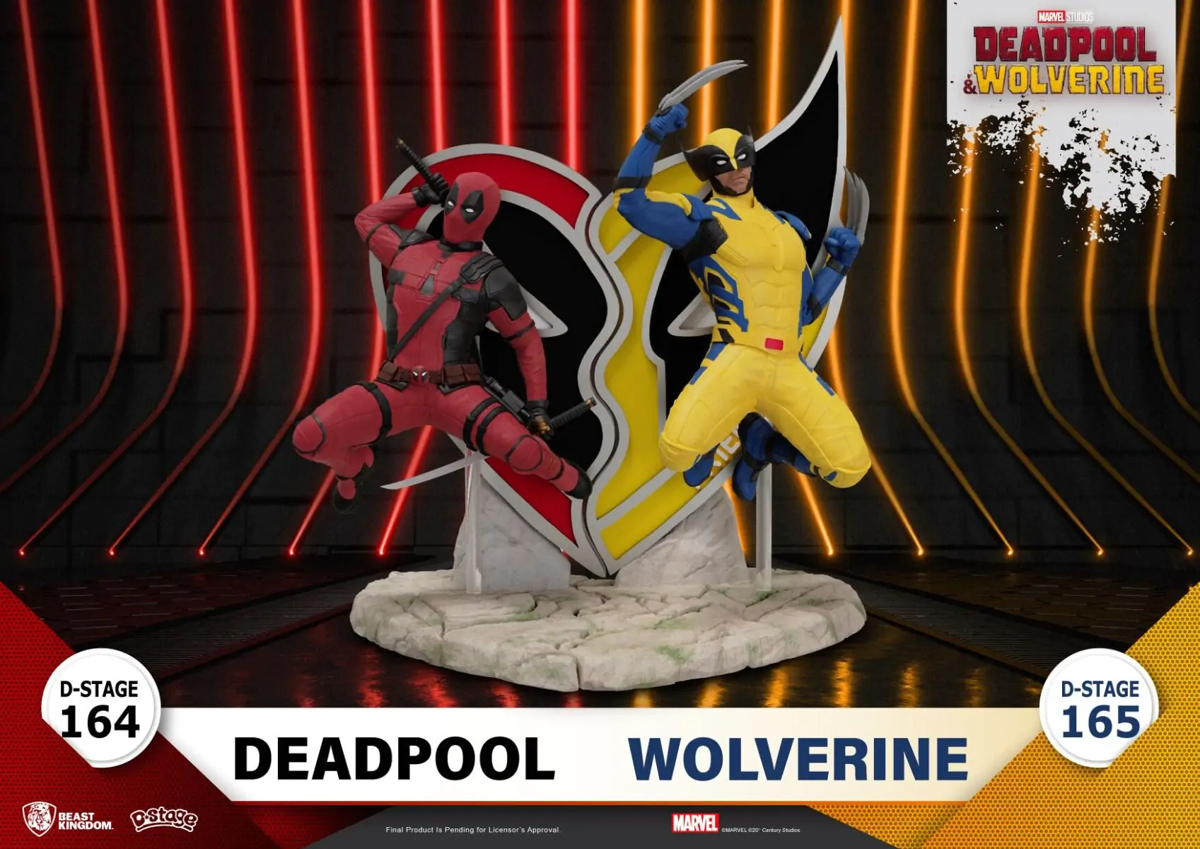 Deadpool 3 D-Stage PVC Dioramă Wolverine 16 cm poza produsului