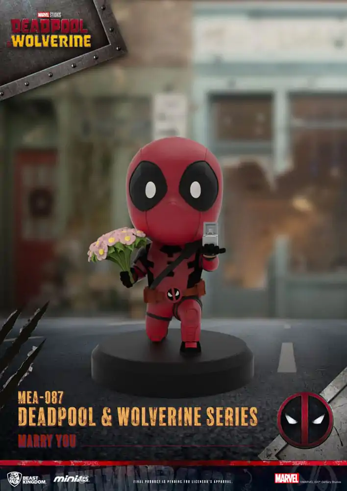 Deadpool 3 Deadpool & Wolverine Series Figurine Mini Egg Attack Set 8 cm poza produsului