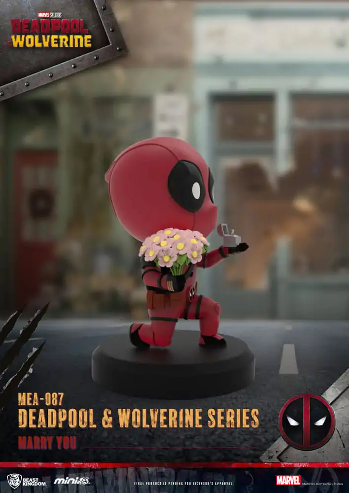 Deadpool 3 Deadpool & Wolverine Series Figurine Mini Egg Attack Set 8 cm poza produsului