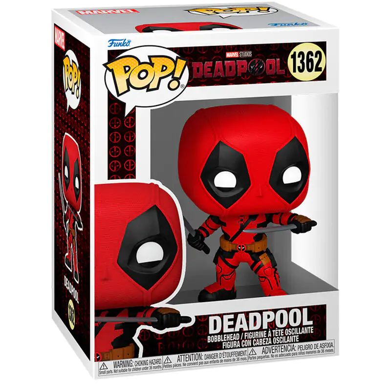 Deadpool & Wolverine Funko POP! Marvel Figurina Vinil Deadpool 9 cm poza produsului