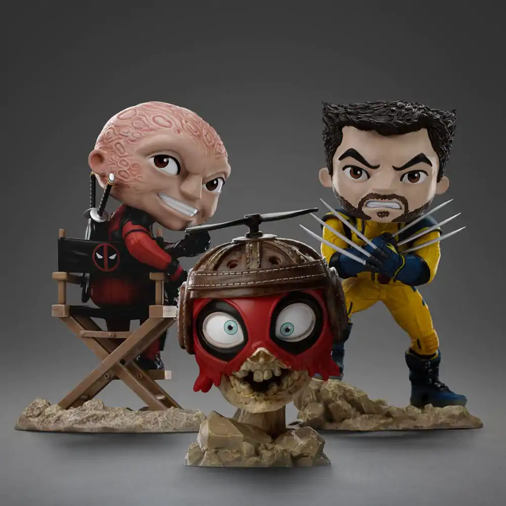 Deadpool & Wolverine Mini Co. Figurina PVC Wolverine Unmasked 14 cm poza produsului