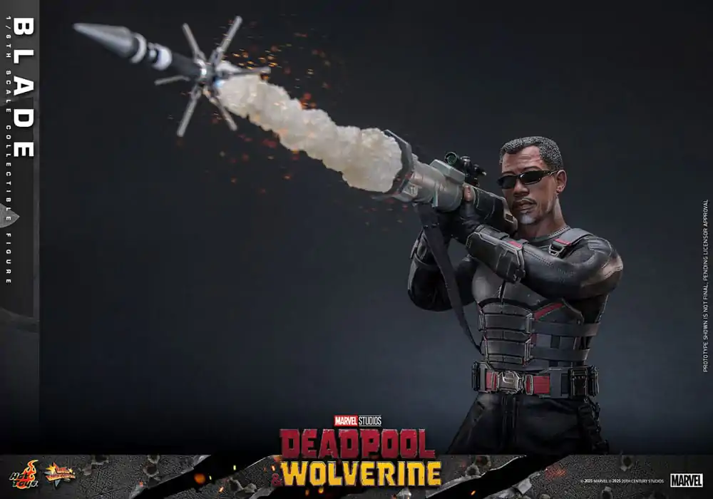 Deadpool & Wolverine Movie Masterpiece figurină de acțiune 1/6 Blade 30 cm poza produsului