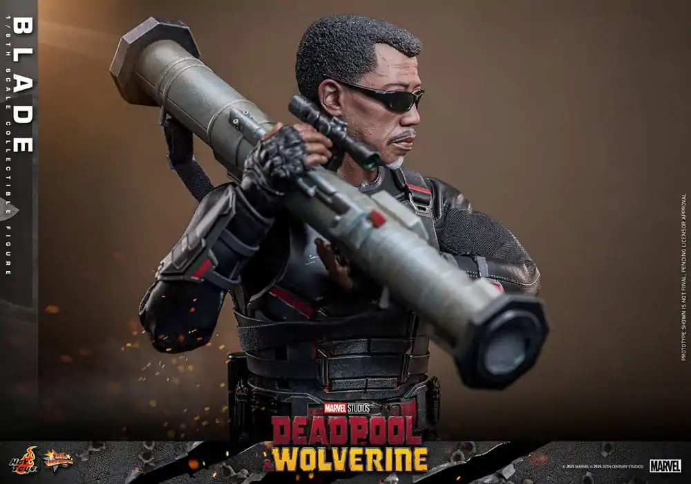 Deadpool & Wolverine Movie Masterpiece figurină de acțiune 1/6 Blade 30 cm poza produsului