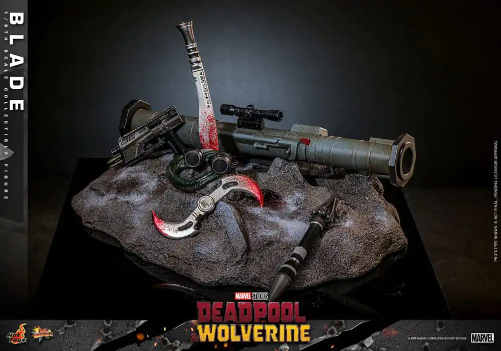 Deadpool & Wolverine Movie Masterpiece figurină de acțiune 1/6 Blade 30 cm poza produsului