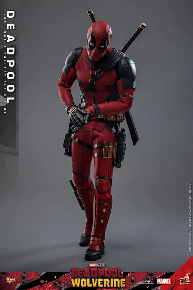 Figurină de acțiune de colecție film Deadpool & Wolverine 1/6 Deadpool 31 cm poza produsului