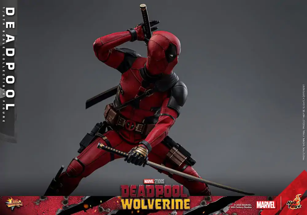 Figurină de acțiune de colecție film Deadpool & Wolverine 1/6 Deadpool 31 cm poza produsului