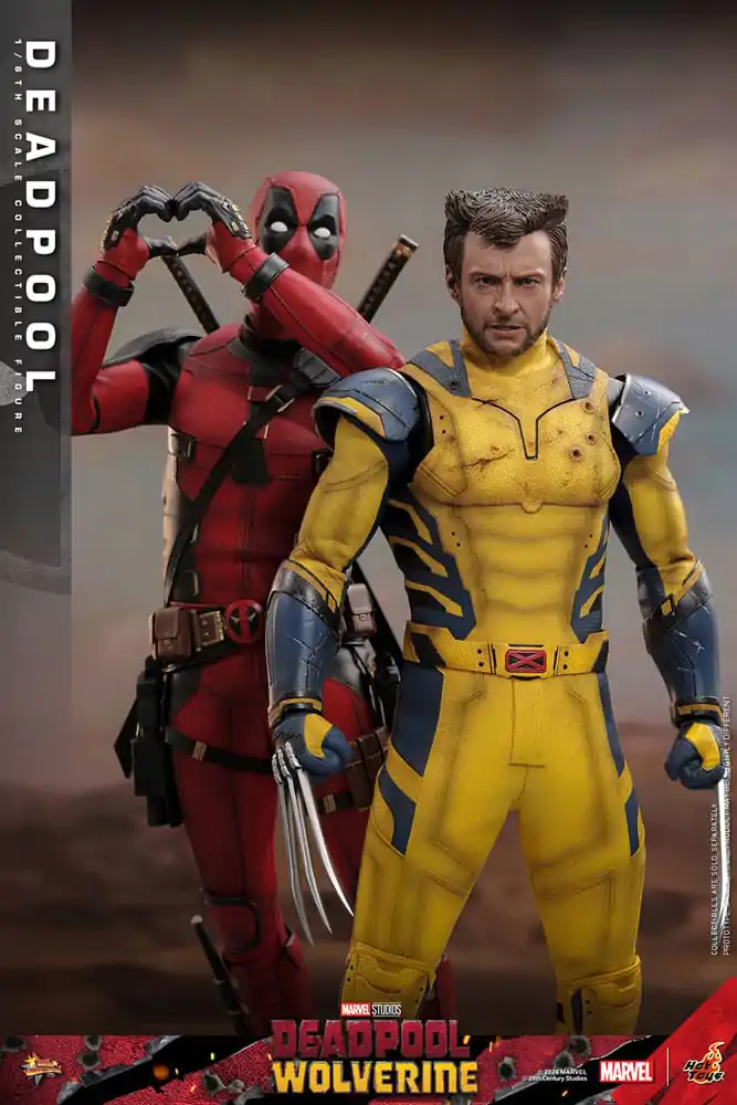 Figurină de acțiune de colecție film Deadpool & Wolverine 1/6 Deadpool 31 cm poza produsului