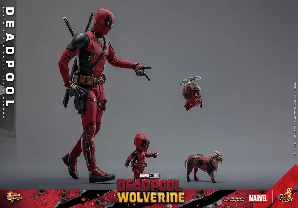 Figurină de acțiune de colecție film Deadpool & Wolverine 1/6 Deadpool 31 cm poza produsului