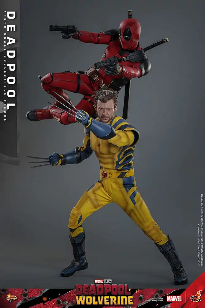 Figurină de acțiune de colecție film Deadpool & Wolverine 1/6 Deadpool 31 cm poza produsului