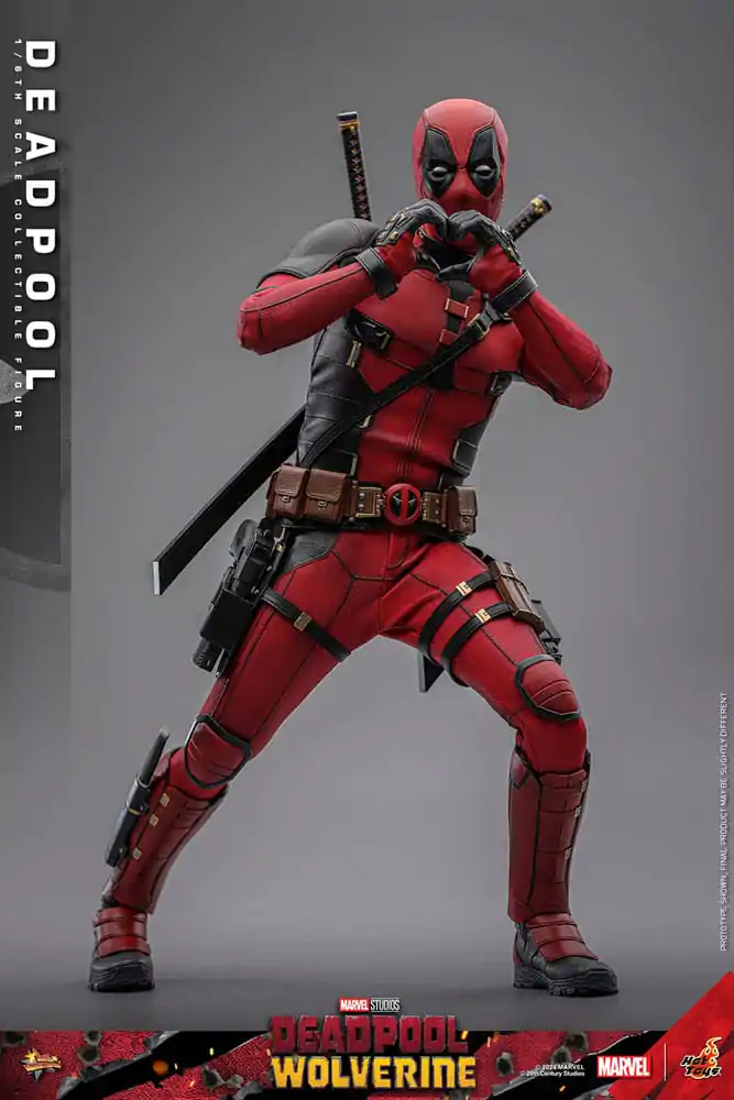 Figurină de acțiune de colecție film Deadpool & Wolverine 1/6 Deadpool 31 cm poza produsului