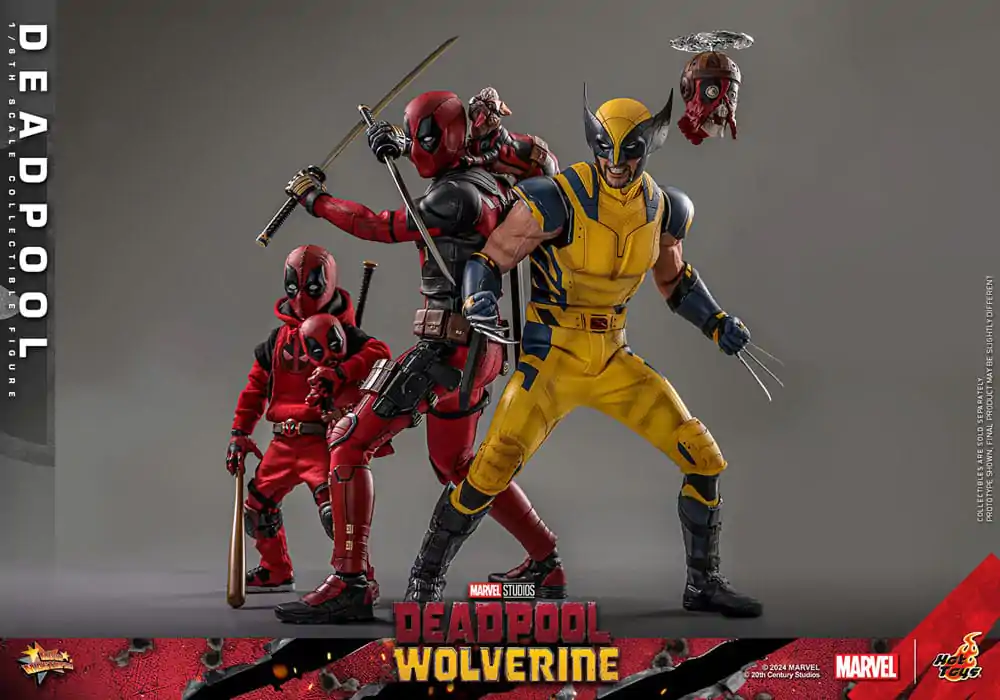 Figurină de acțiune de colecție film Deadpool & Wolverine 1/6 Deadpool 31 cm poza produsului