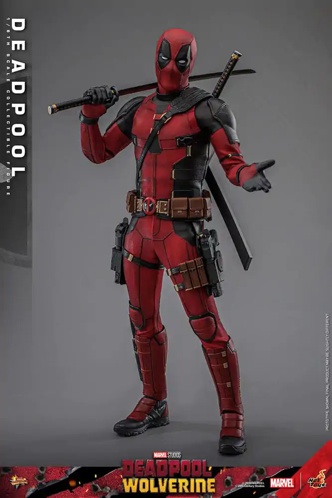 Figurină de acțiune de colecție film Deadpool & Wolverine 1/6 Deadpool 31 cm poza produsului