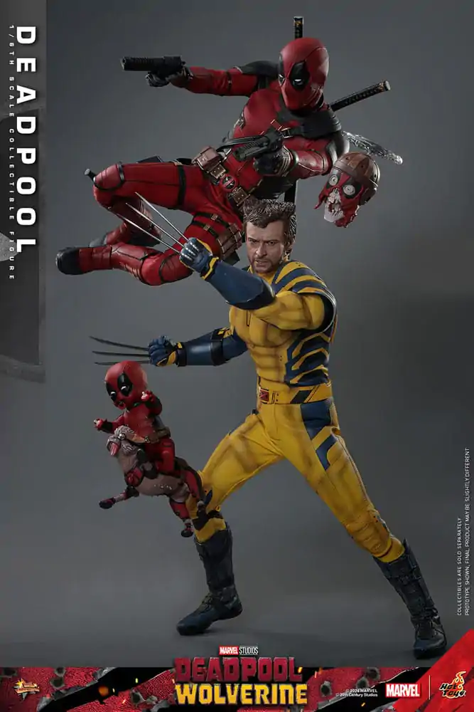 Figurină de acțiune de colecție film Deadpool & Wolverine 1/6 Deadpool 31 cm poza produsului