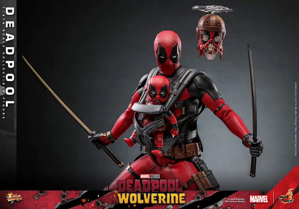 Figurină de acțiune de colecție film Deadpool & Wolverine 1/6 Deadpool 31 cm poza produsului