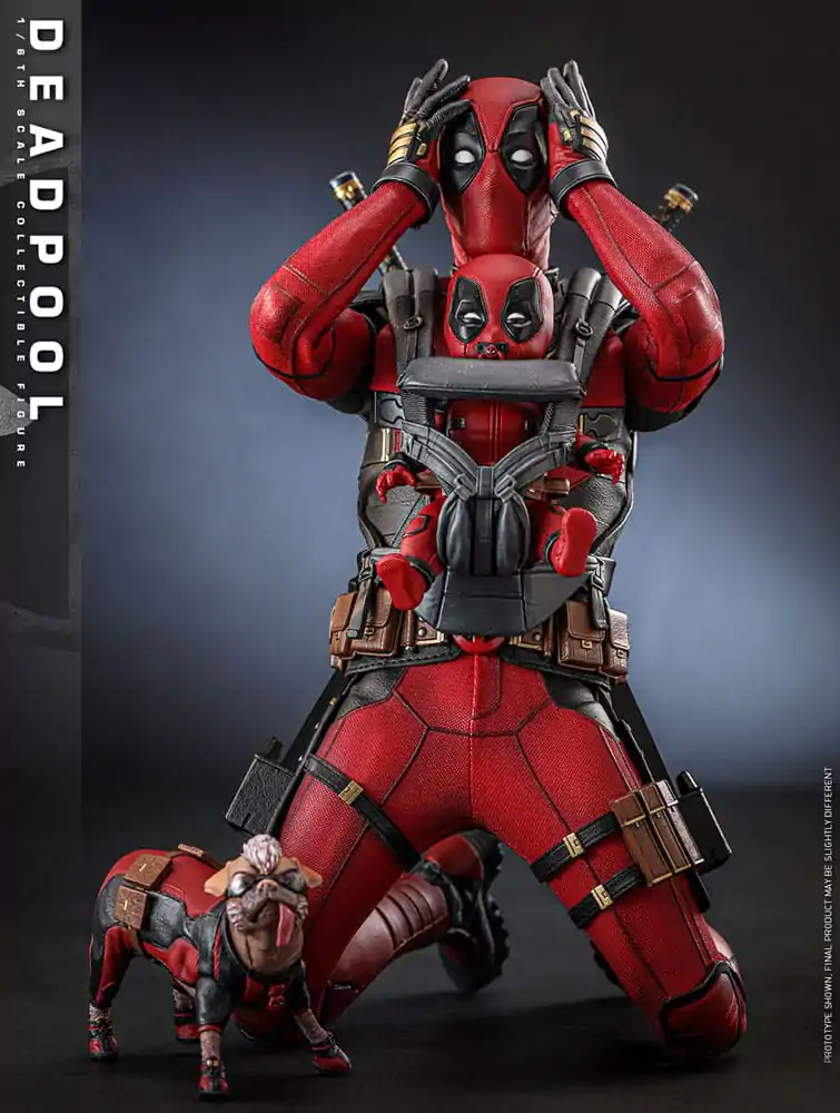 Figurină de acțiune de colecție film Deadpool & Wolverine 1/6 Deadpool 31 cm poza produsului