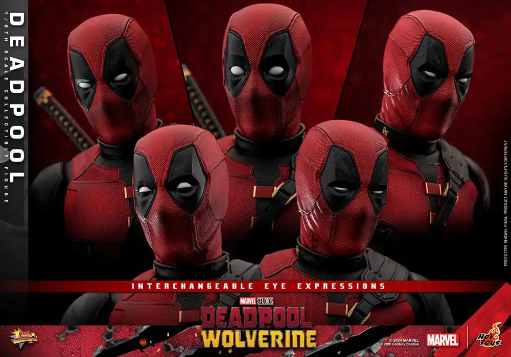 Figurină de acțiune de colecție film Deadpool & Wolverine 1/6 Deadpool 31 cm poza produsului