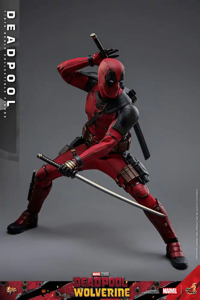 Figurină de acțiune de colecție film Deadpool & Wolverine 1/6 Deadpool 31 cm poza produsului