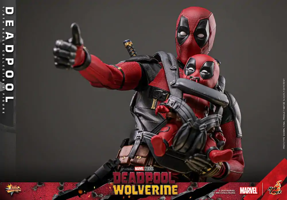 Figurină de acțiune de colecție film Deadpool & Wolverine 1/6 Deadpool 31 cm poza produsului