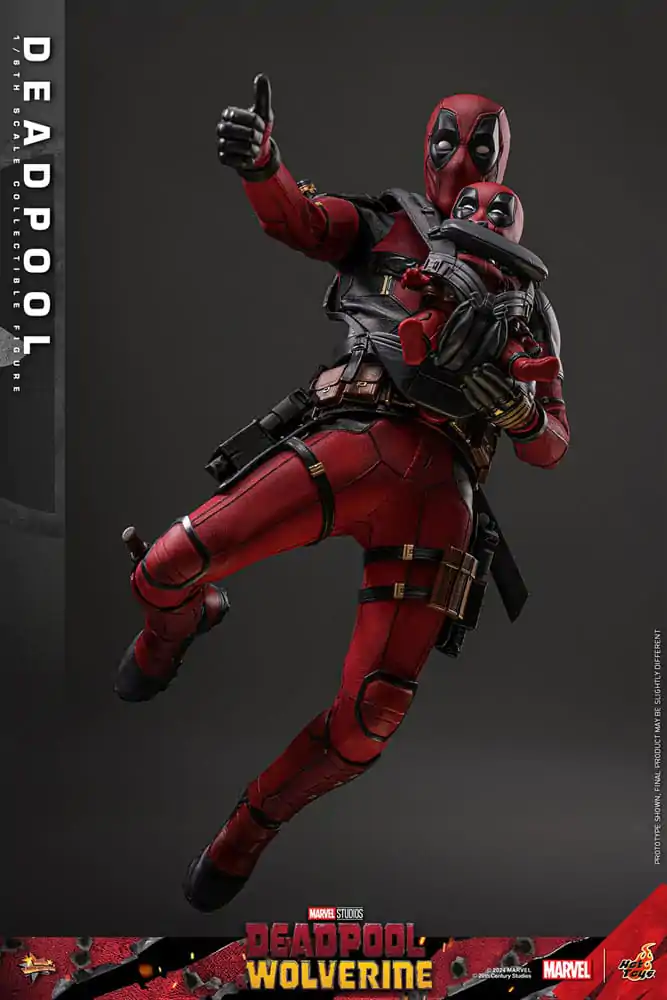 Figurină de acțiune de colecție film Deadpool & Wolverine 1/6 Deadpool 31 cm poza produsului