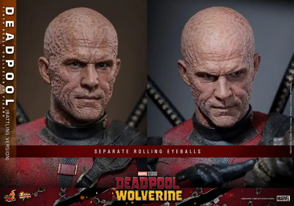 Deadpool & Wolverine Movie Masterpiece Figurina de acțiune 1/6 Deadpool (Battling Version) 31 cm poza produsului