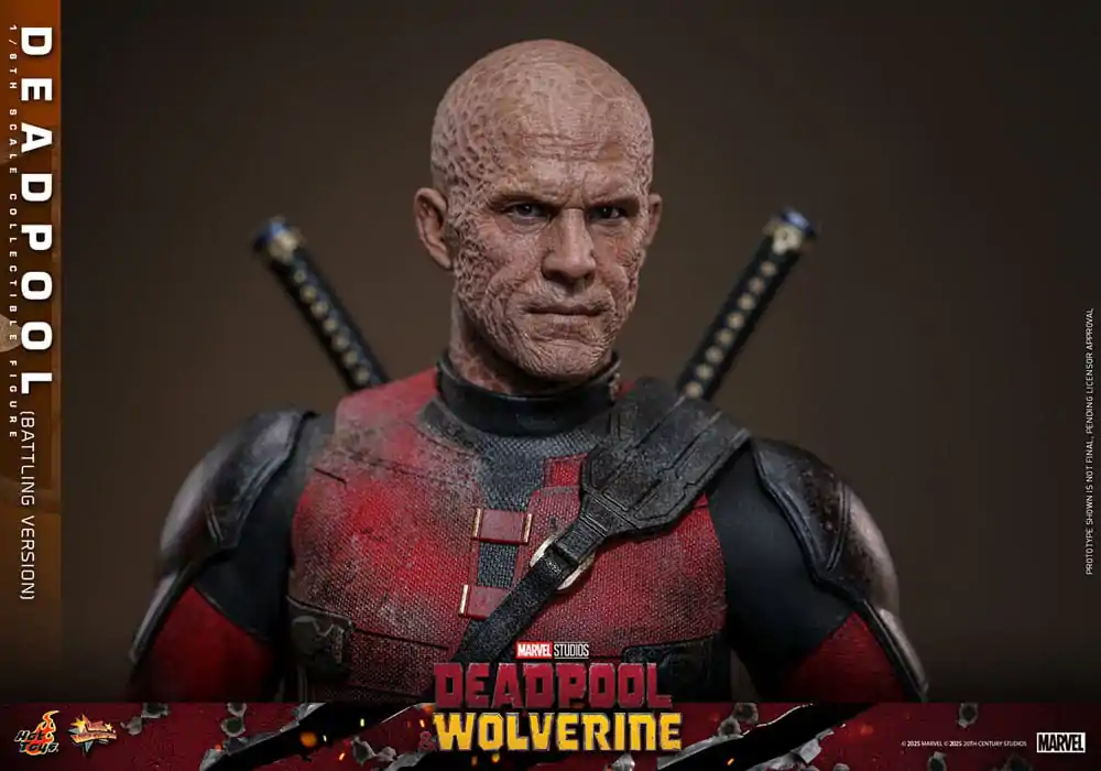 Deadpool & Wolverine Movie Masterpiece Figurina de acțiune 1/6 Deadpool (Battling Version) 31 cm poza produsului