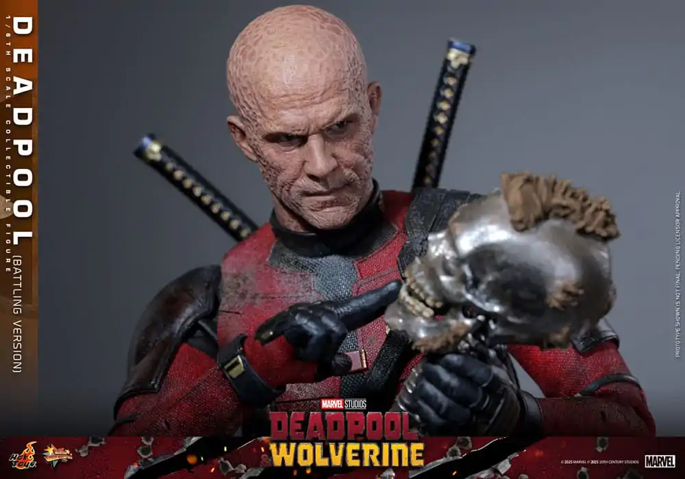 Deadpool & Wolverine Movie Masterpiece Figurina de acțiune 1/6 Deadpool (Battling Version) 31 cm poza produsului